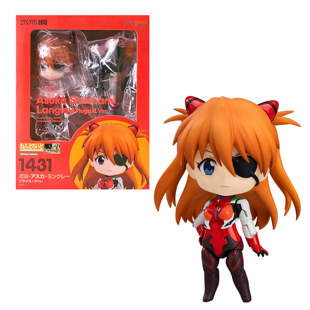 FIGURA NENDOROID ASUKA SHIKINAMI LANGLEY PLUGSUIT VER. 1431 FIGURA NENDOROID ASUKA SHIKINAMI LANGLEY PLUGSUIT VER. 1431
